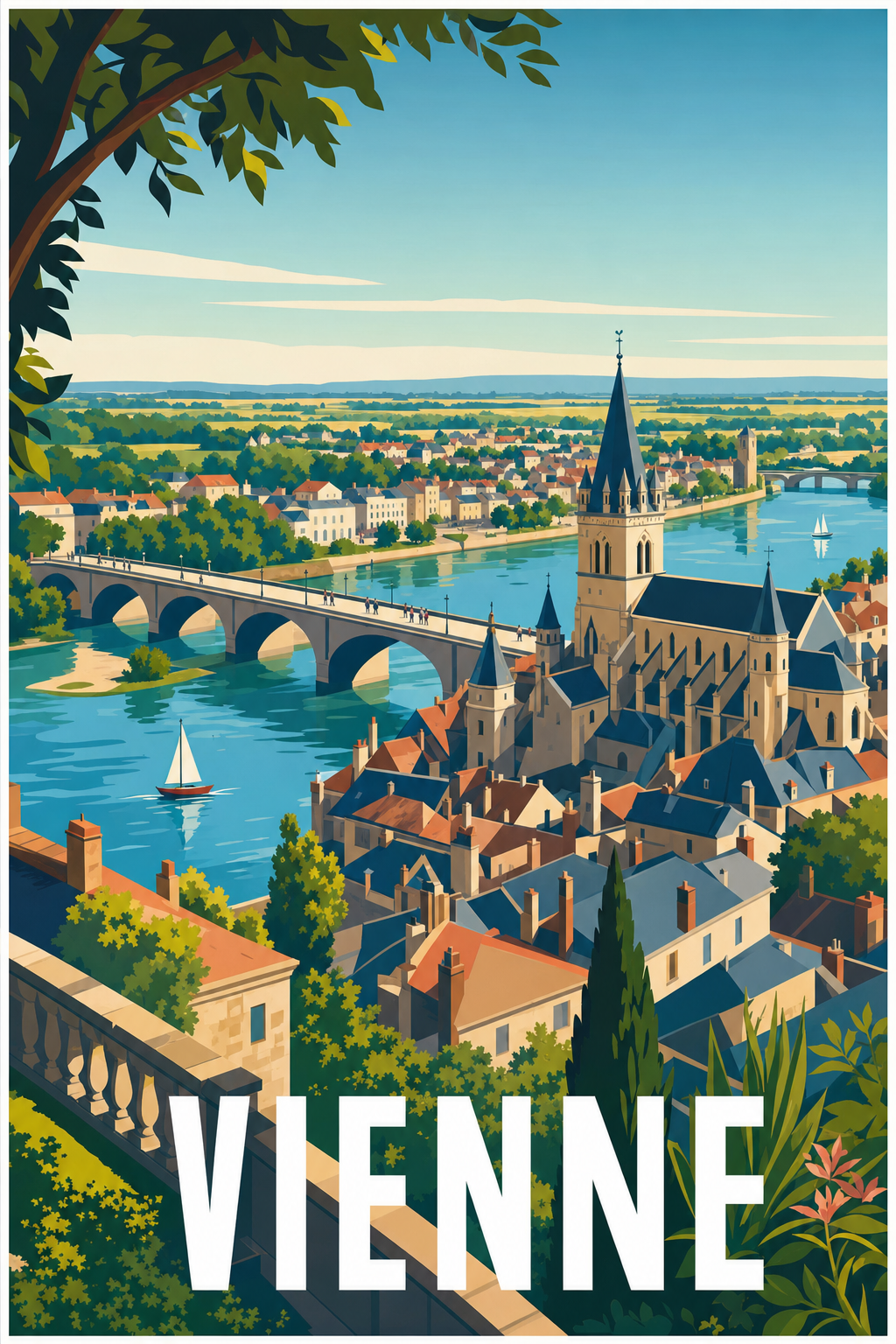 Affiche de la Vienne