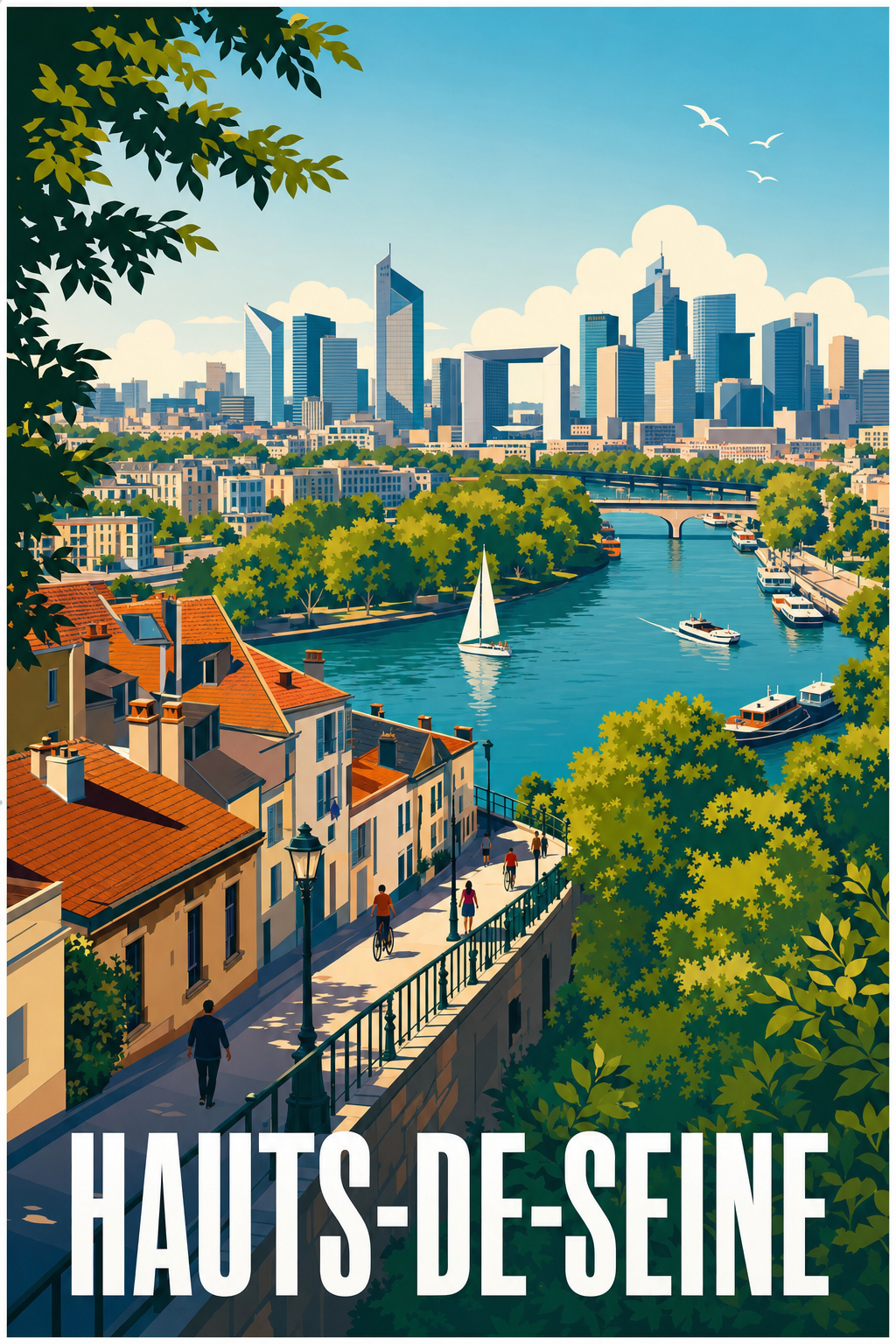 Affiche des Hauts-de-Seine