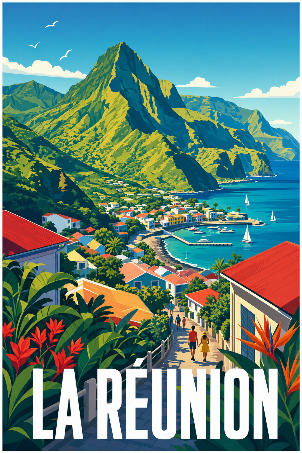Affiche de La Réunion