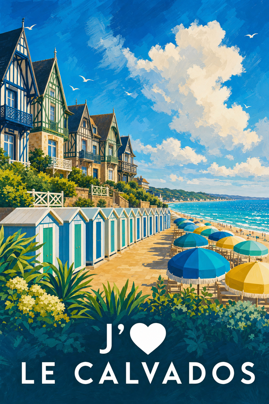 Affiche J'aime le Calvados