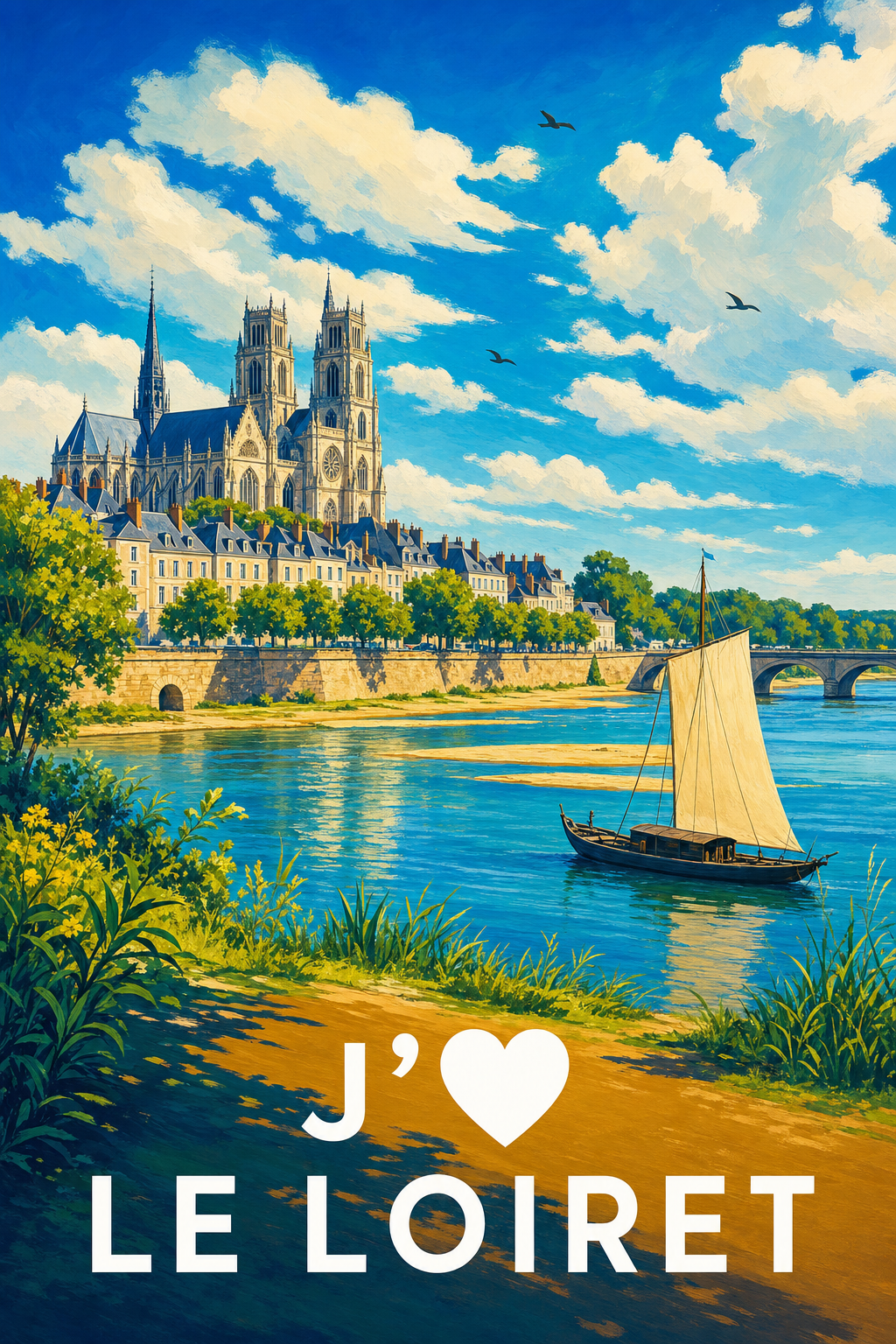 Affiche J'aime le Loiret