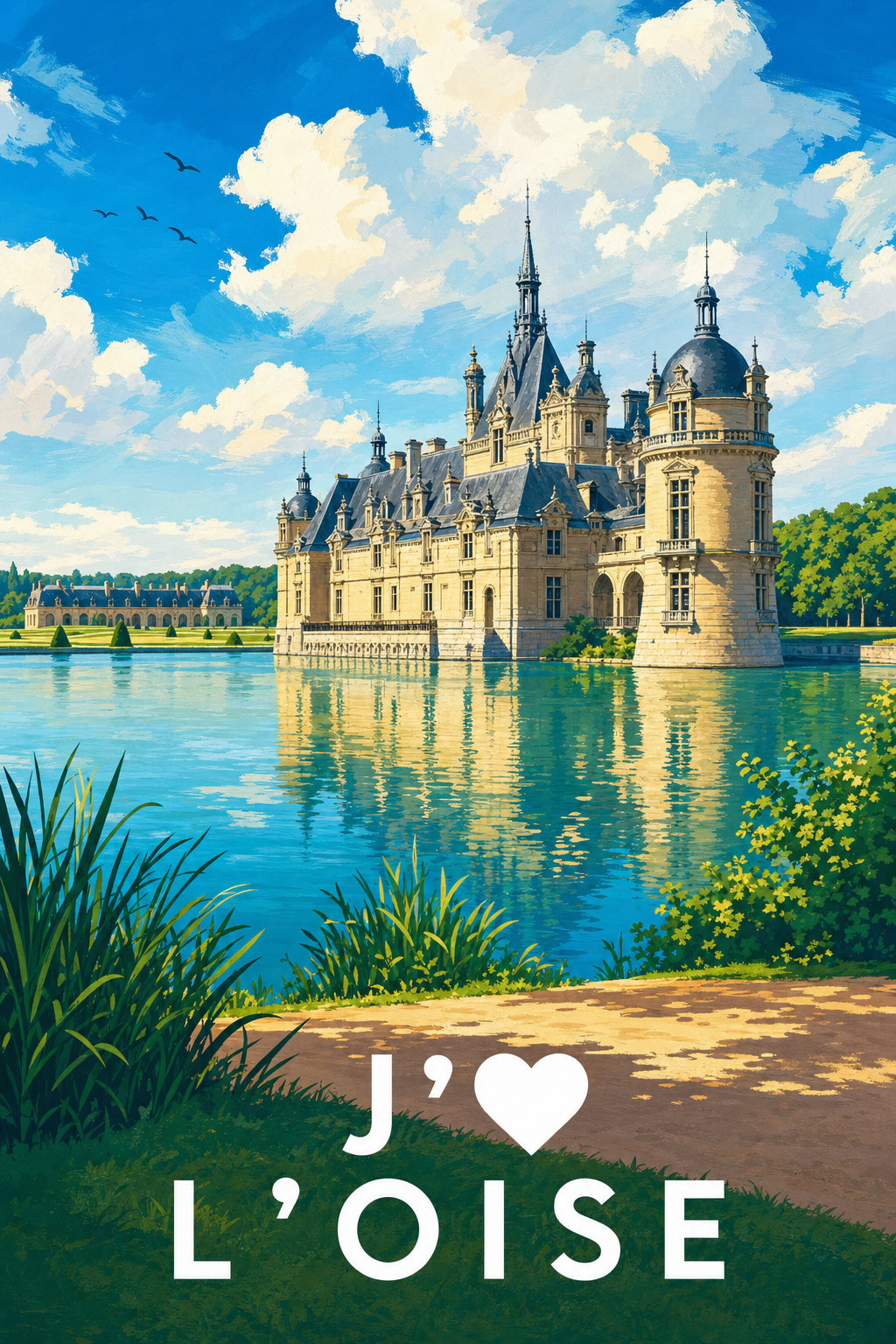 Affiche J'aime l'Oise