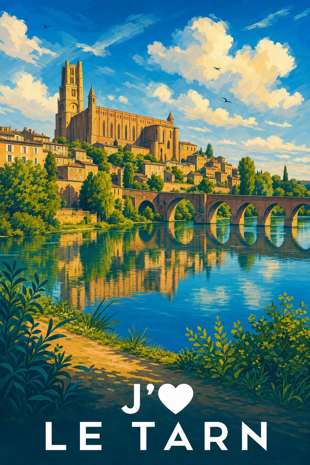 Affiche J'aime le Tarn