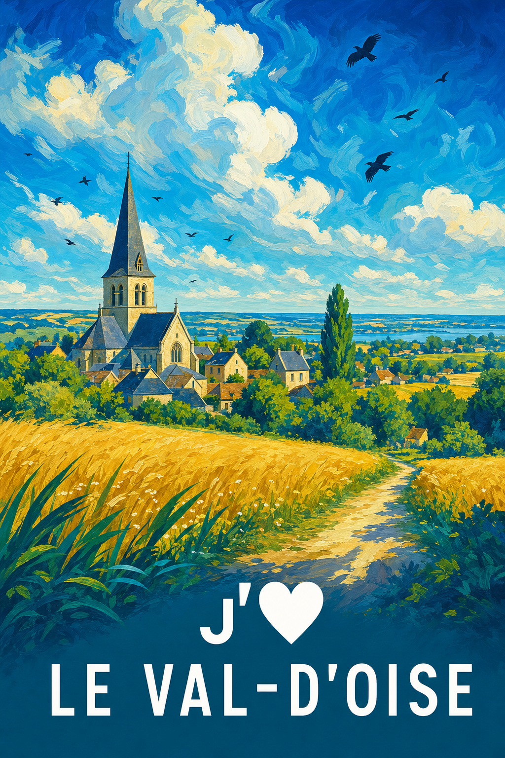 Affiche J'aime le Val-d'Oise