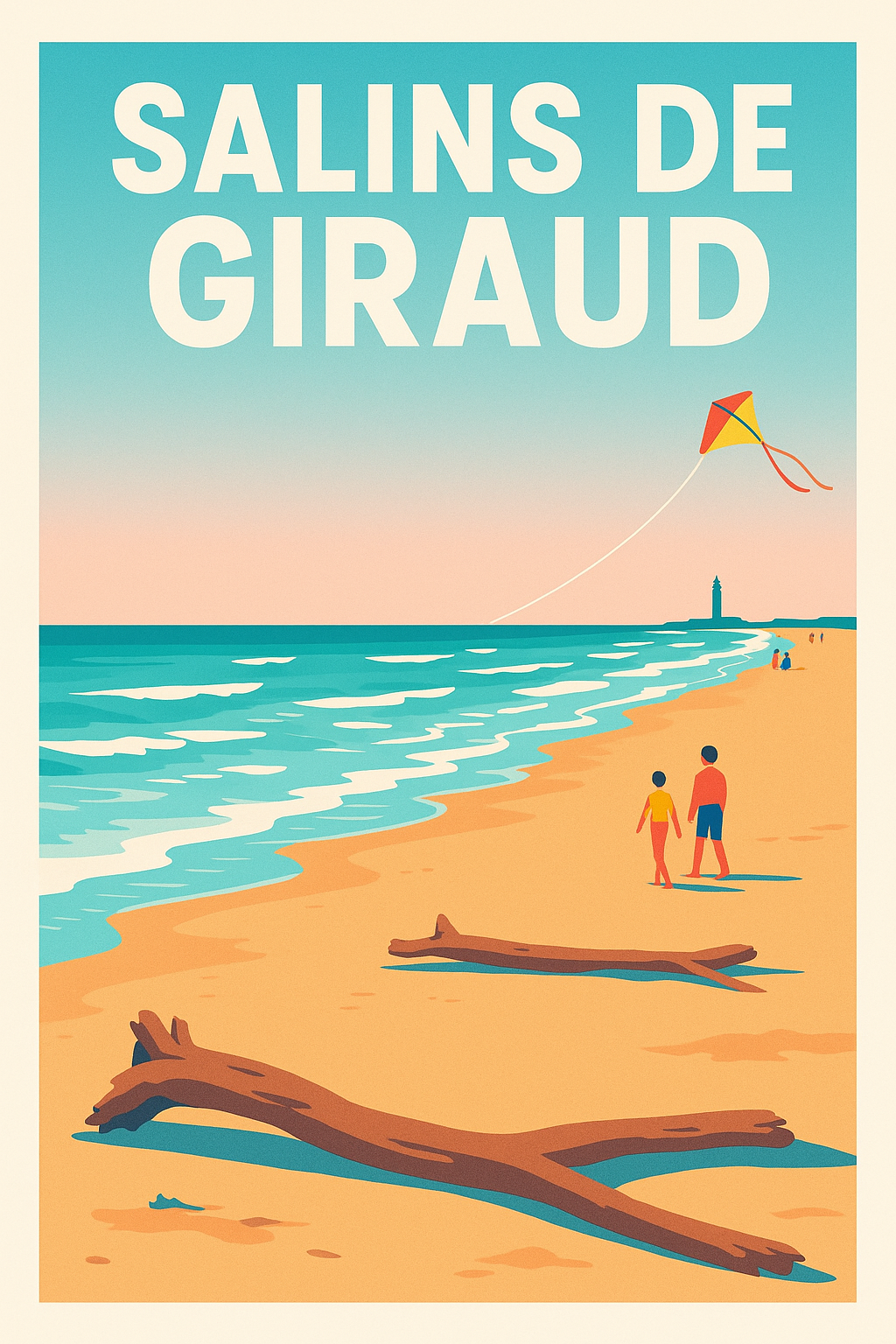 Affiche de Salins de Giraud - L'esprit sauvage de la Camargue