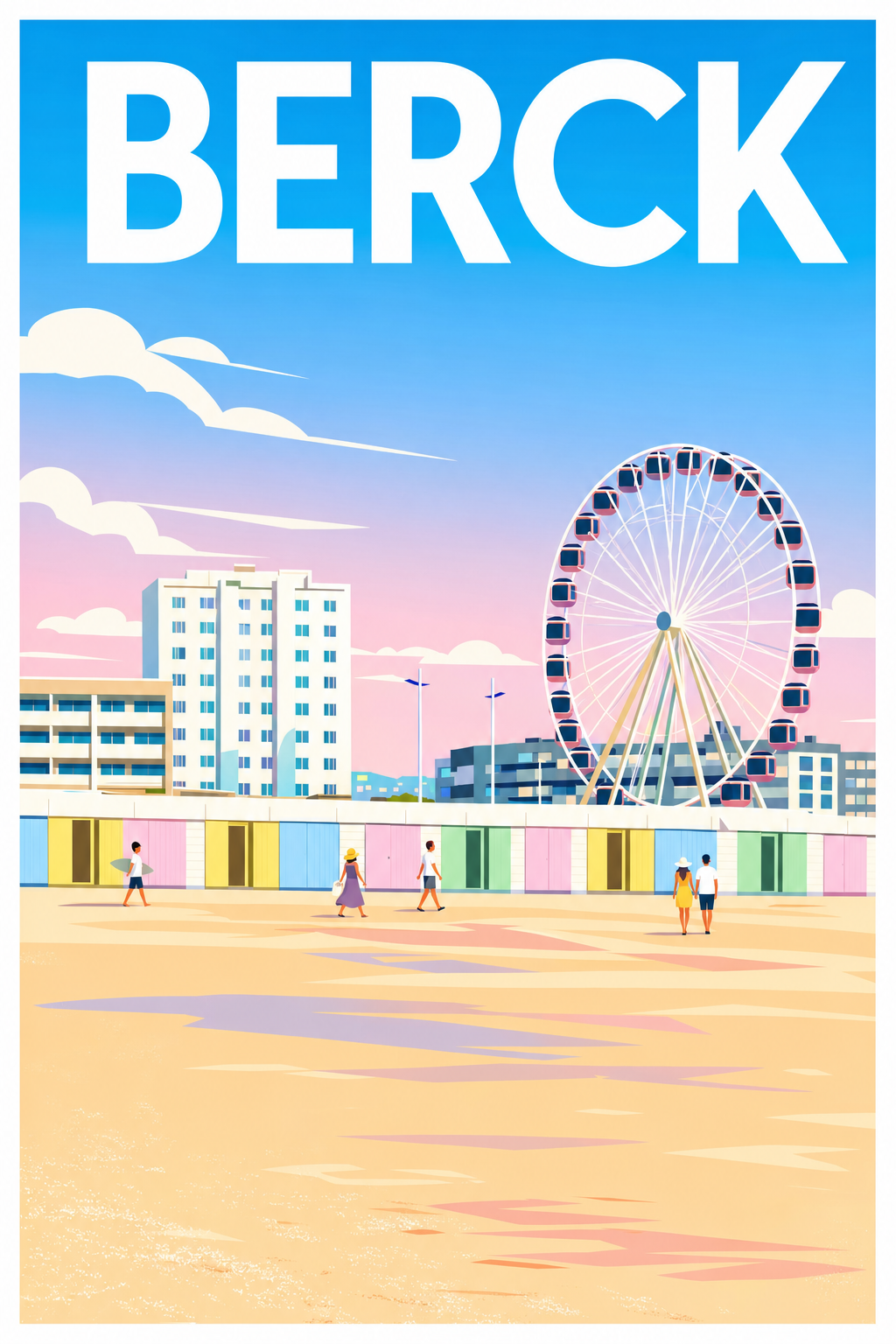 Affiche de Berck, Grande Roue