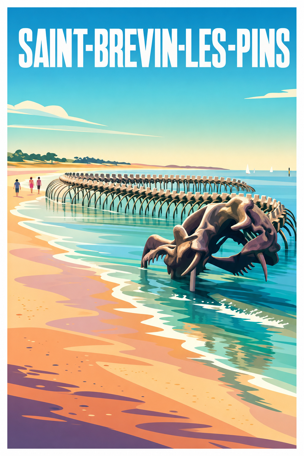 Affiche de Saint-Brevin-les-Pins, Serpent d'Océan