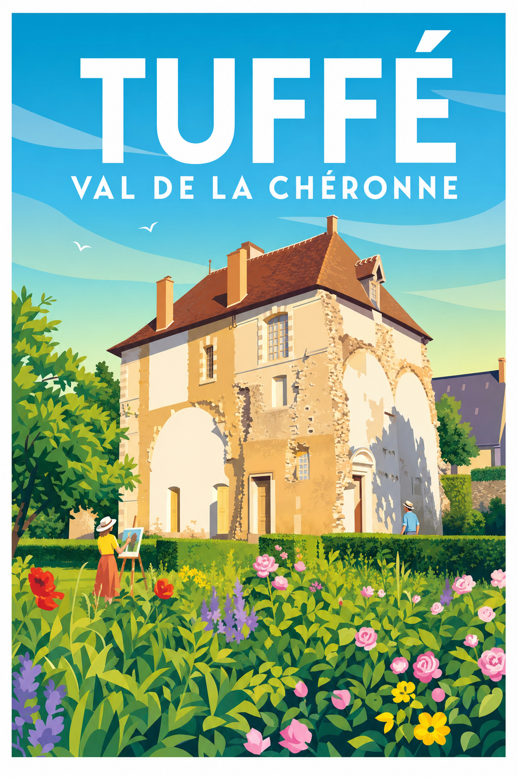 Affiche de Tuffé, Val de la Chéronne