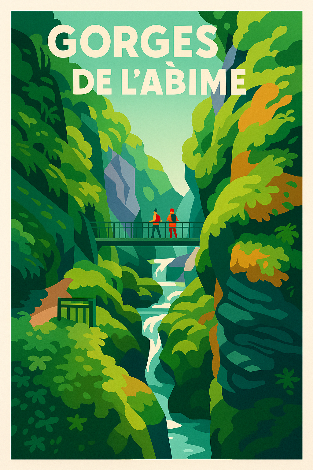 Affiche de Gorges de l'Abîme - L'écrin sauvage du Jura