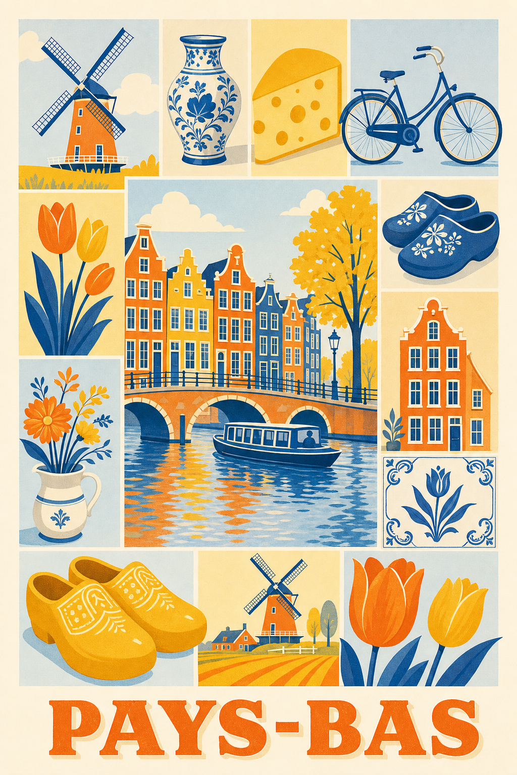 Poster des Pays-Bas