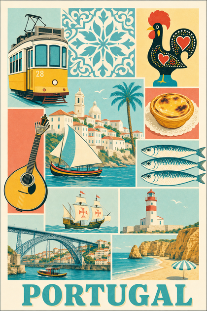 Poster du Portugal, Affiche Clichés