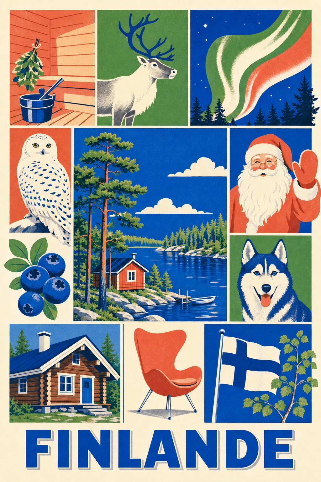 Poster de la Finlande