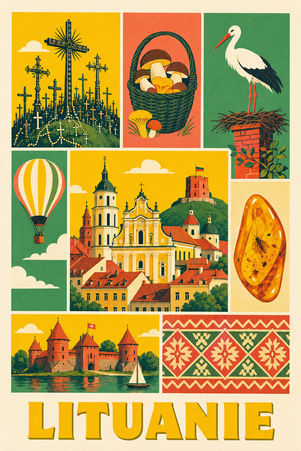 Poster de la Lituanie
