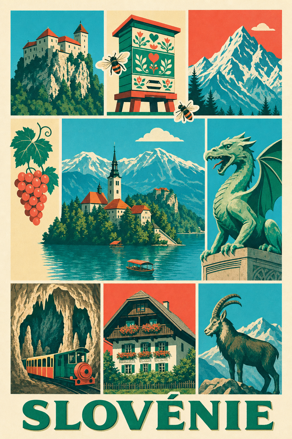 Poster de la Slovénie