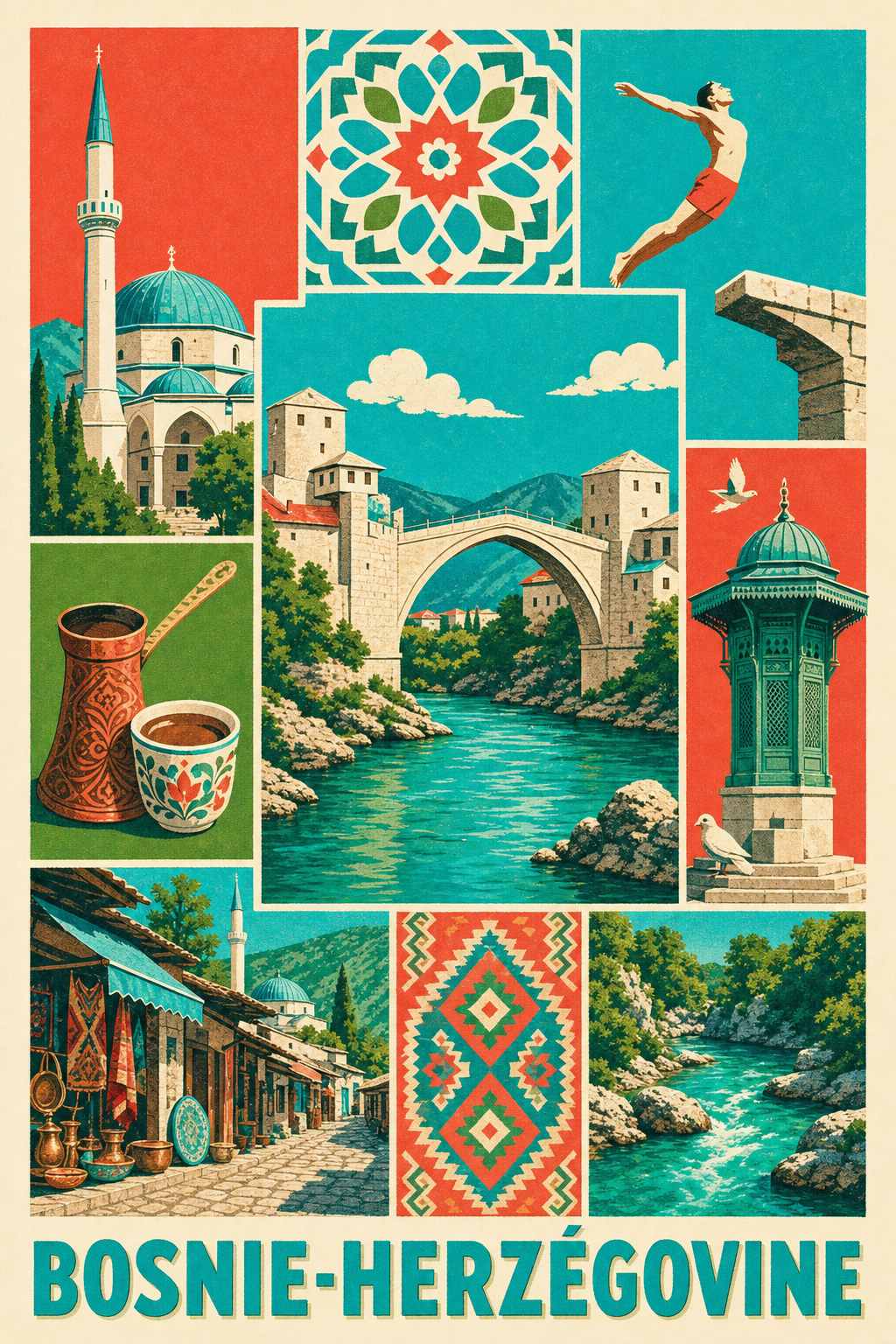 Poster de la Bosnie-Herzégovine