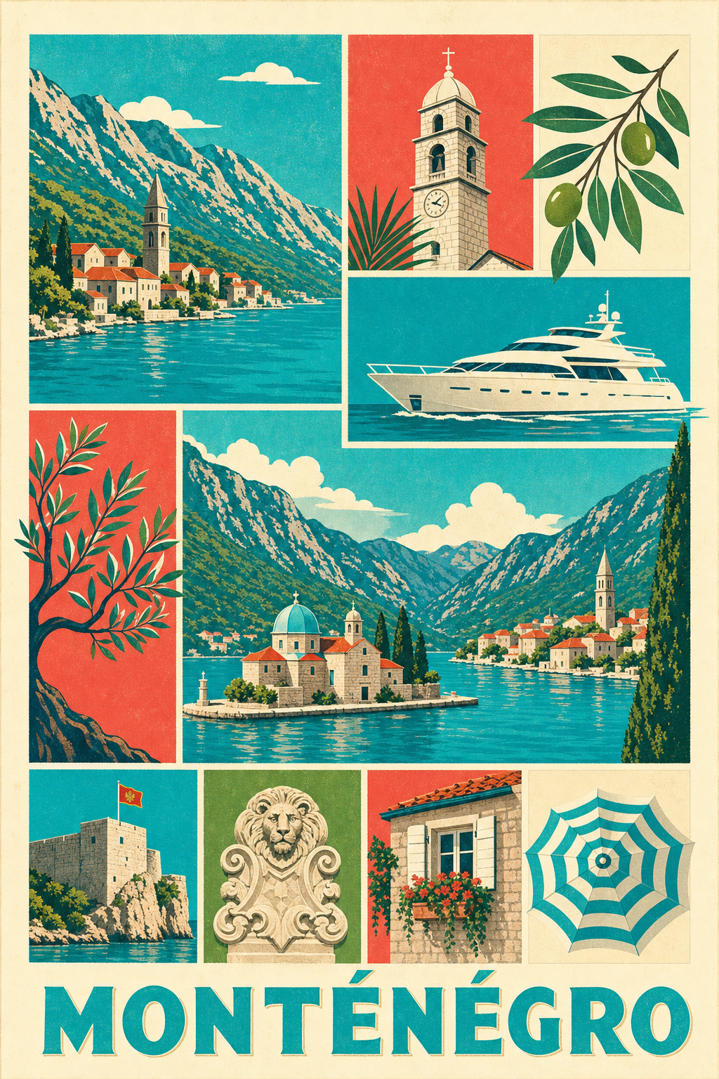 Poster du Monténégro
