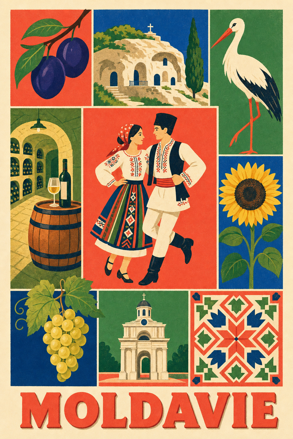 Poster de la Moldavie