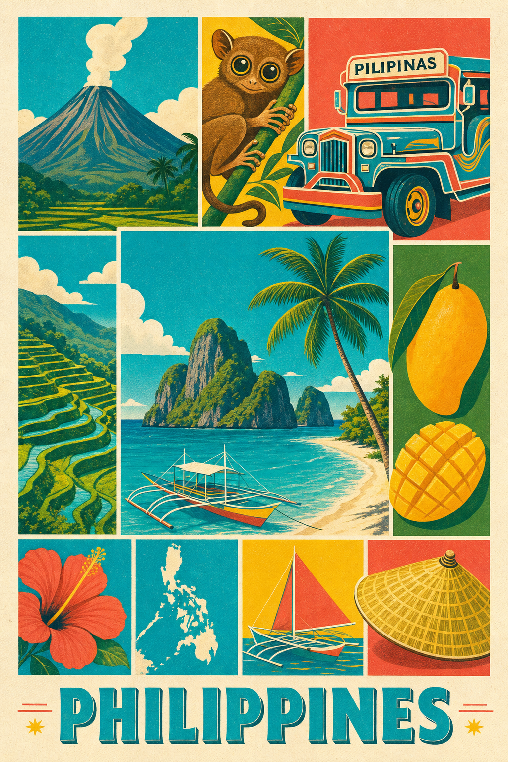 Poster des Philippines