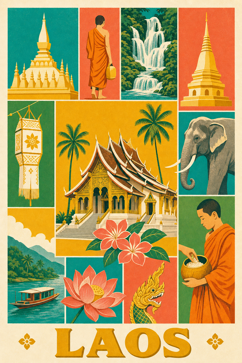 Poster du Laos