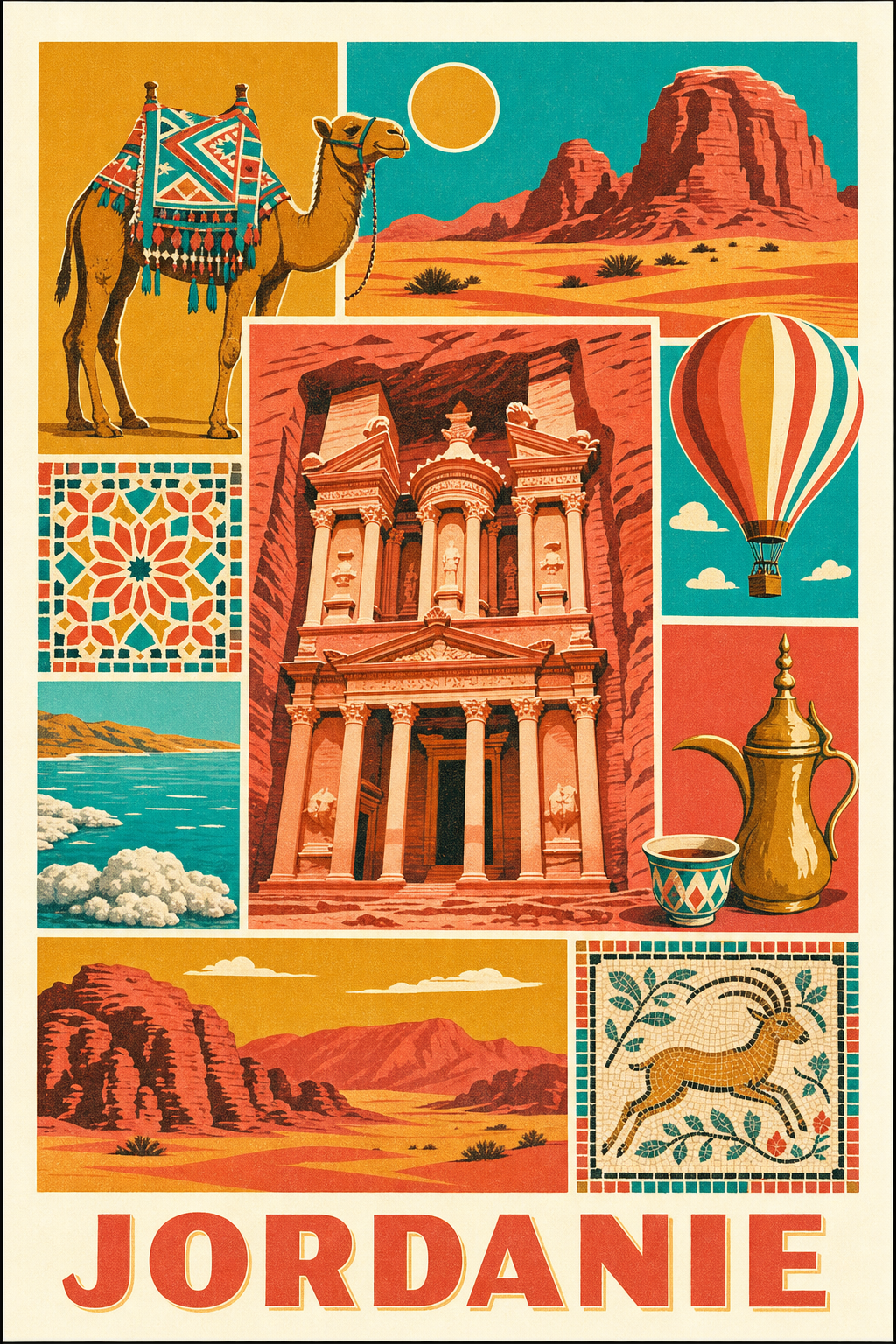 Poster de la Jordanie