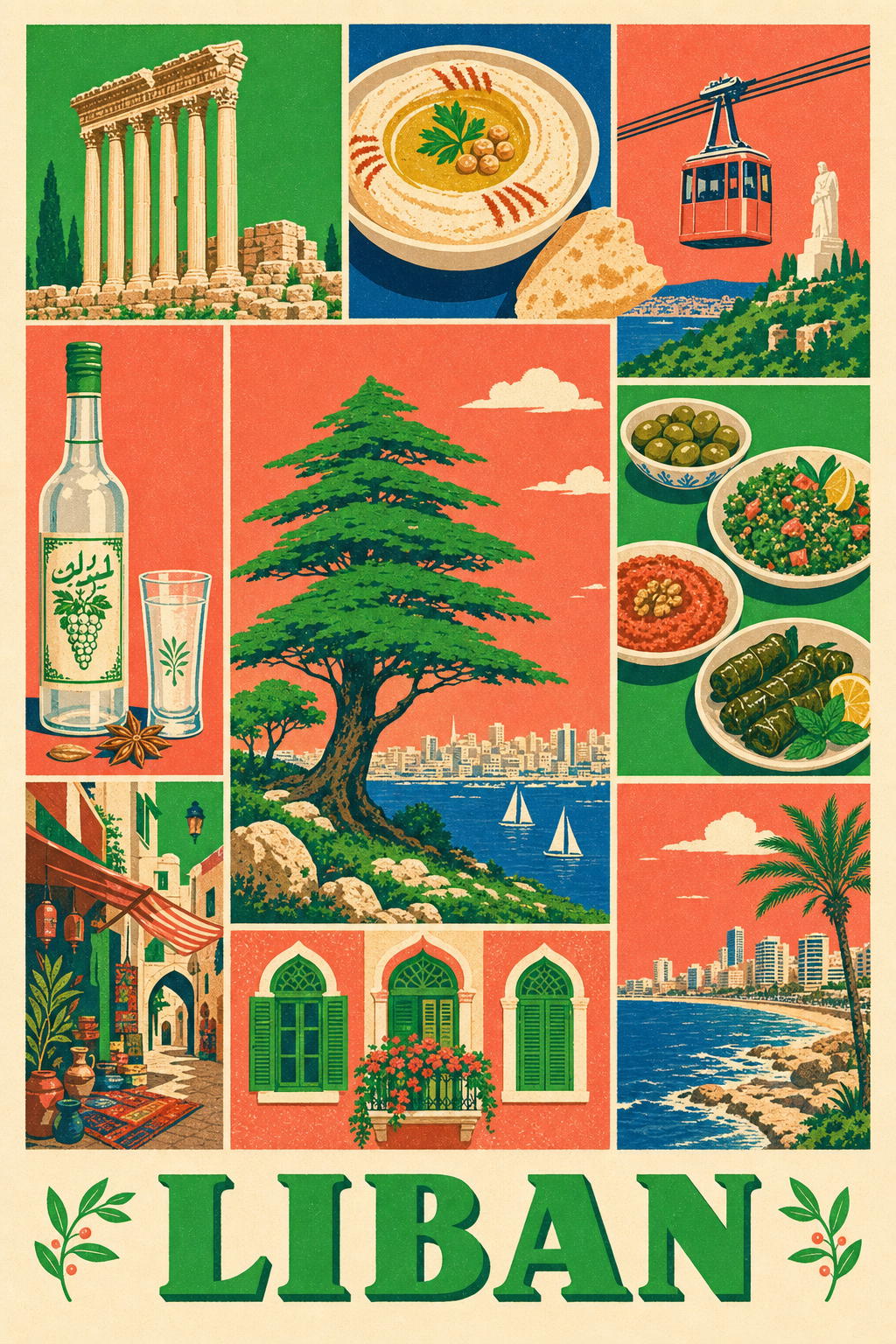 Poster du Liban
