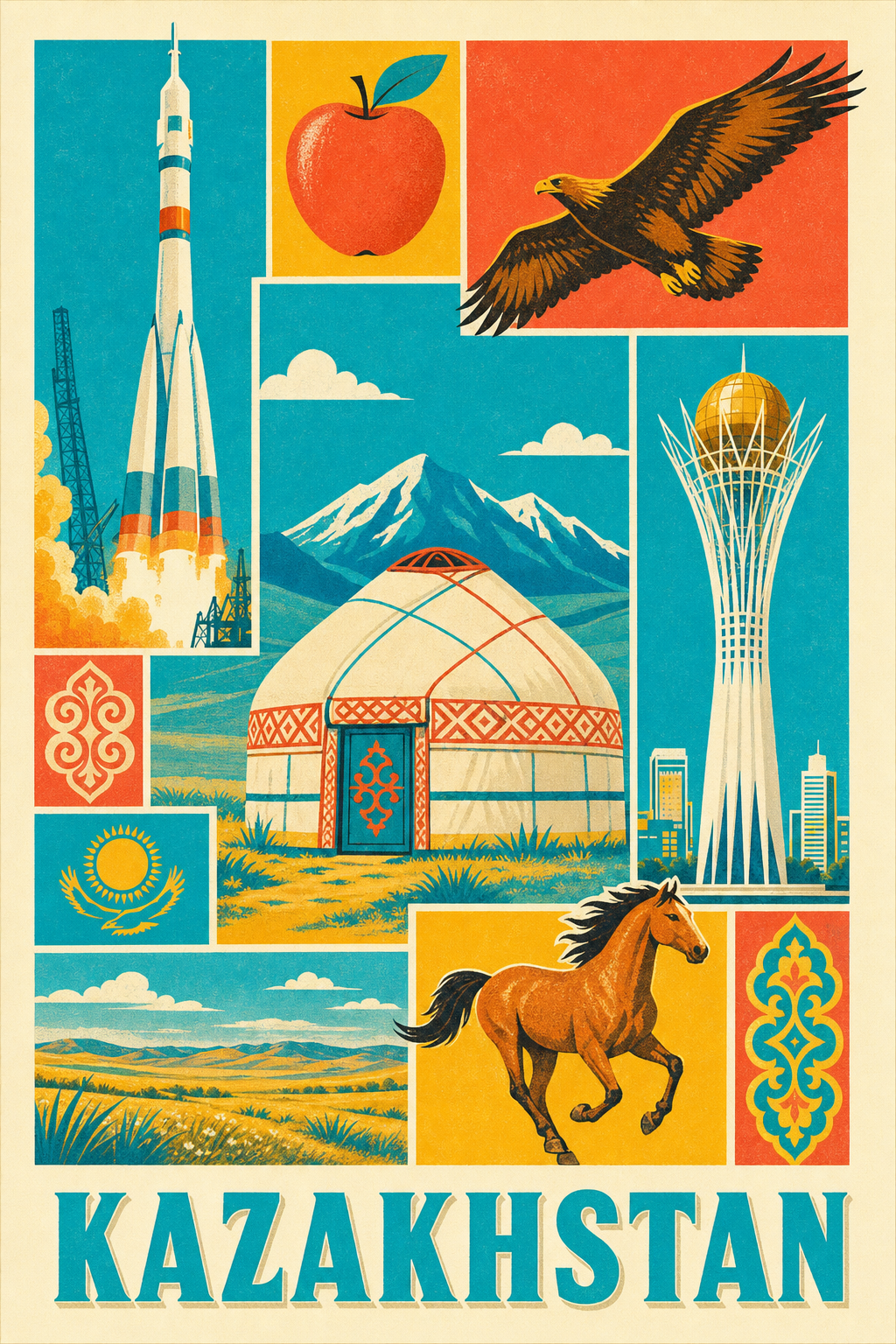 Poster du Kazakhstan