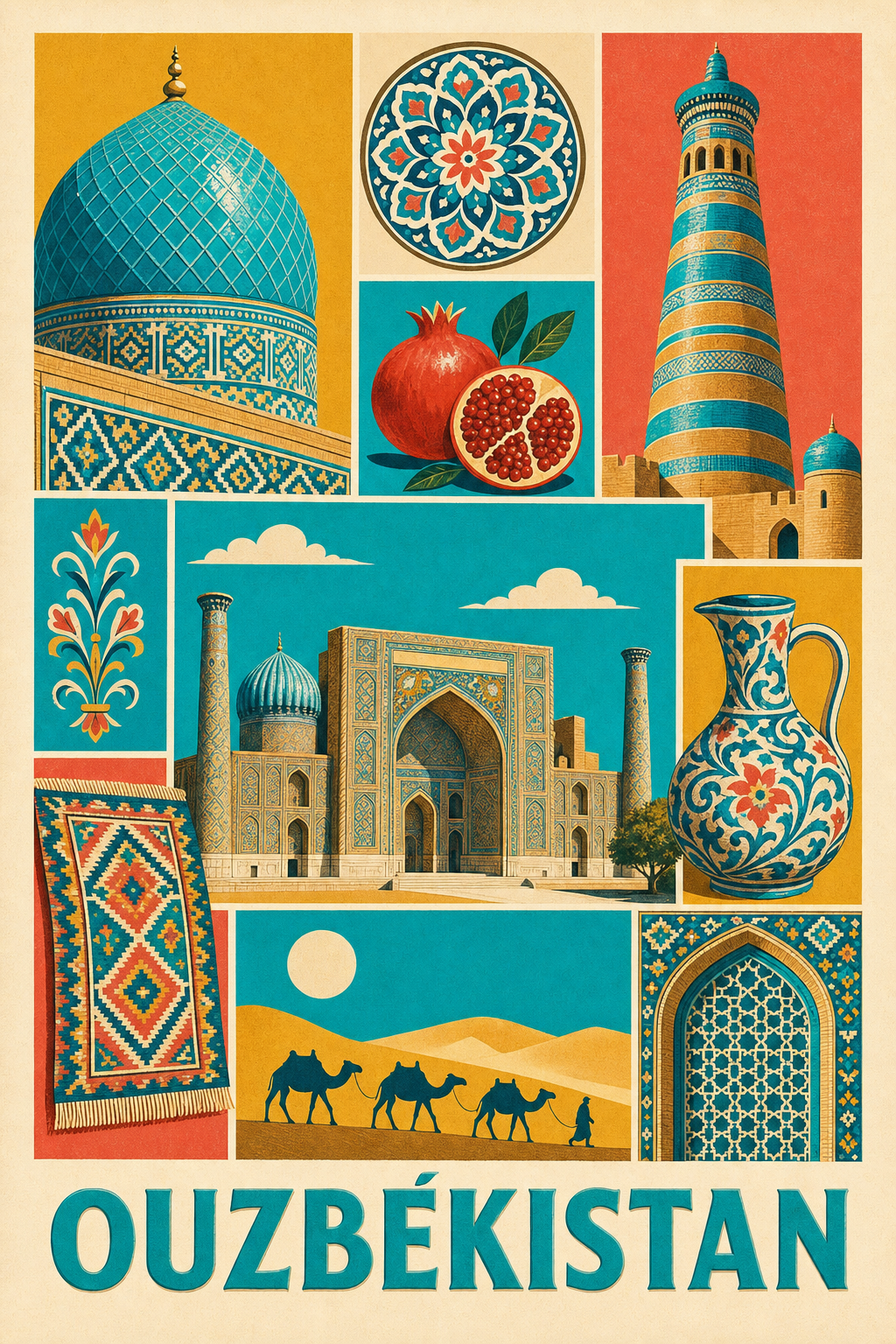 Poster de l'Ouzbékistan