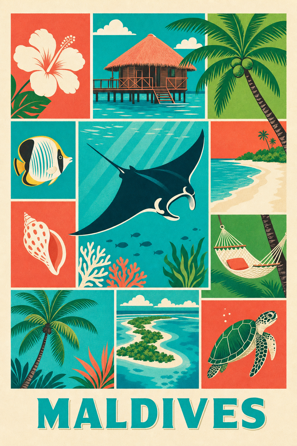 Poster des Maldives
