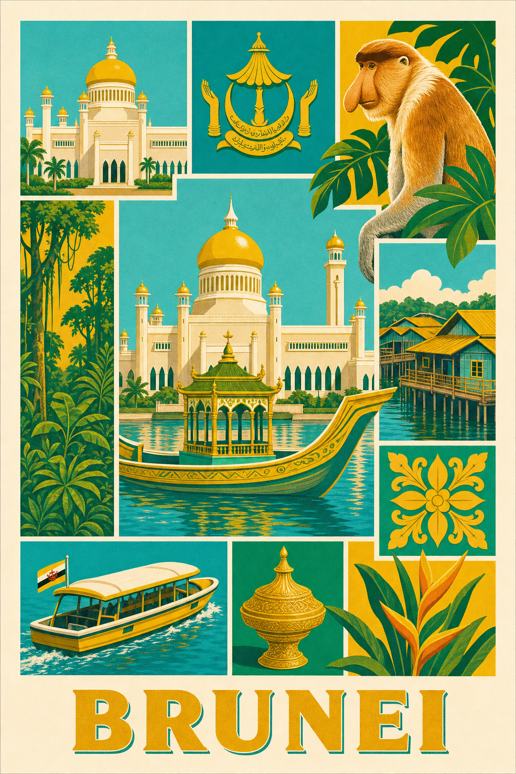 Poster de Brunei