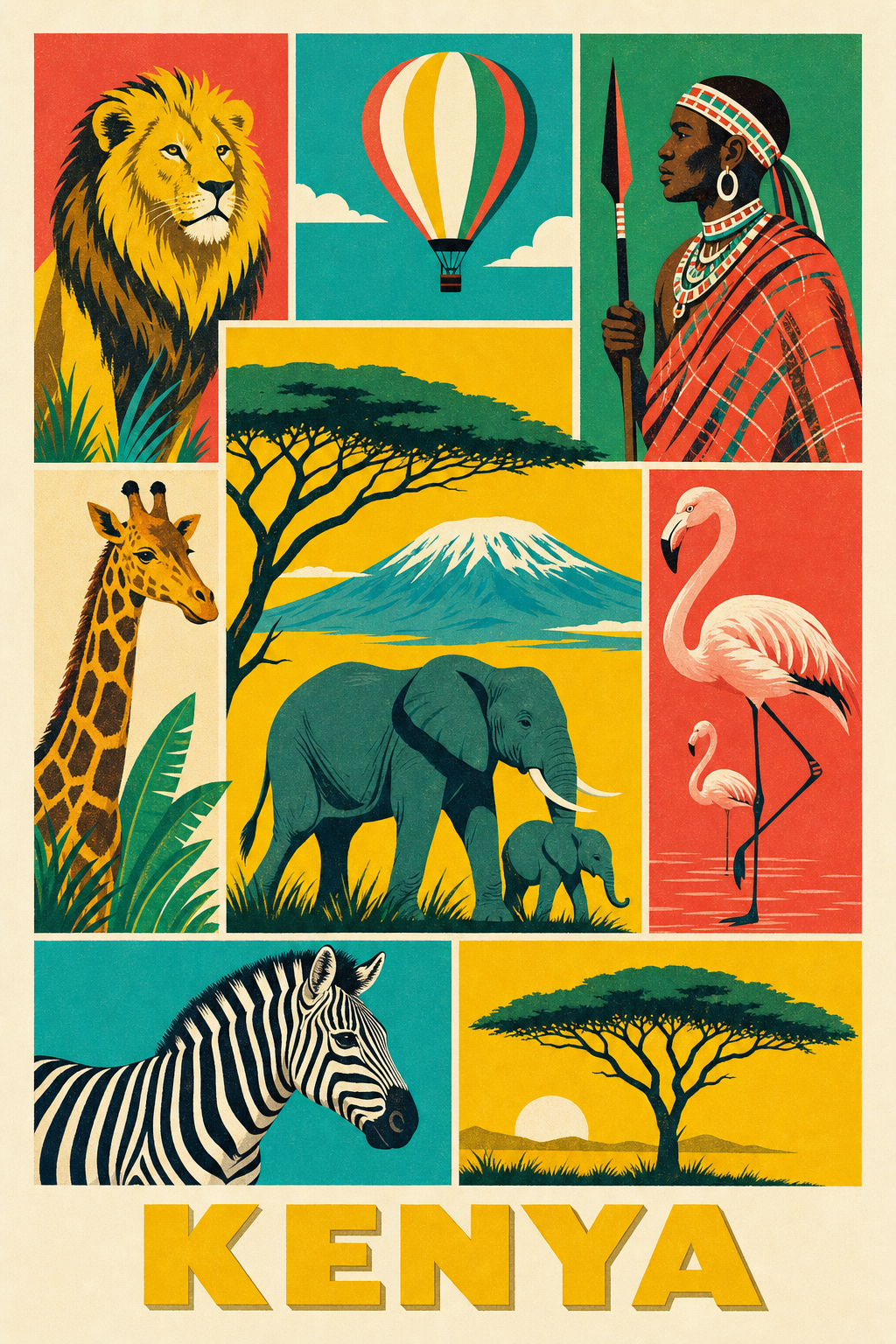 Poster du Kenya
