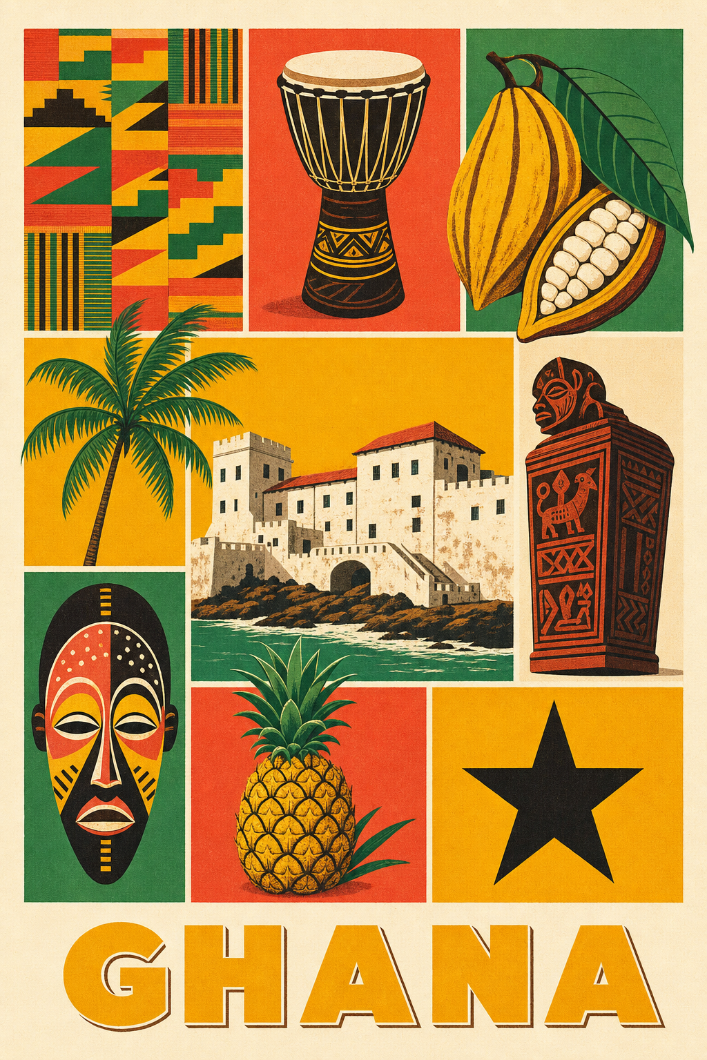 Poster du Ghana