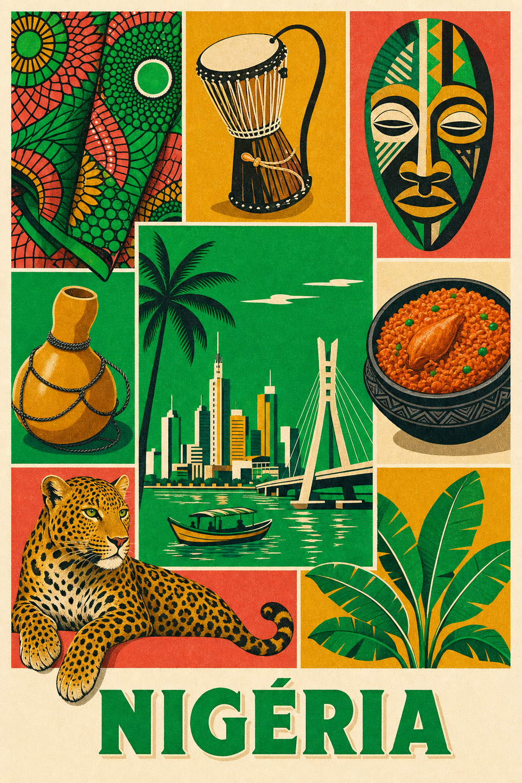 Poster du Nigéria