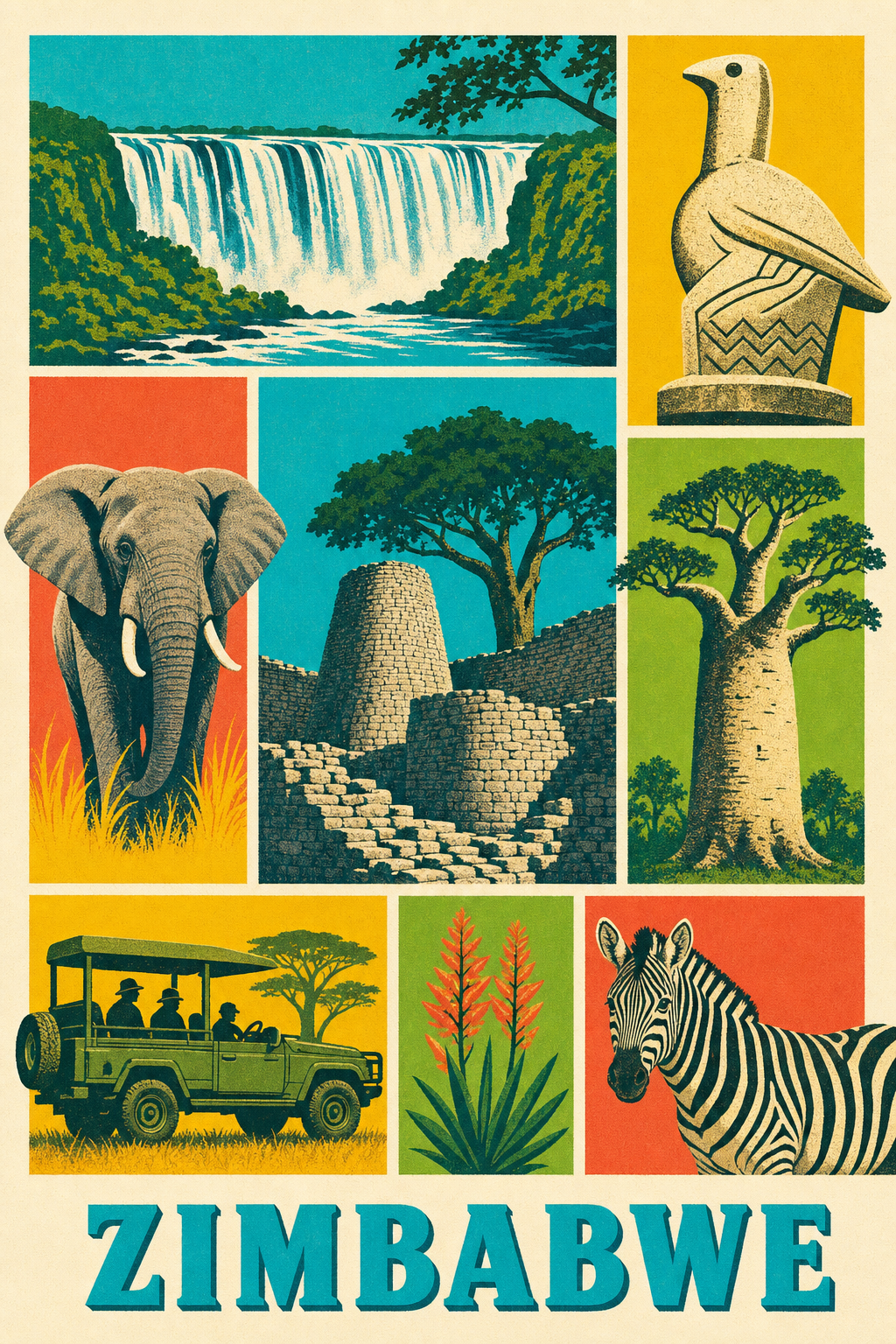 Poster du Zimbabwe