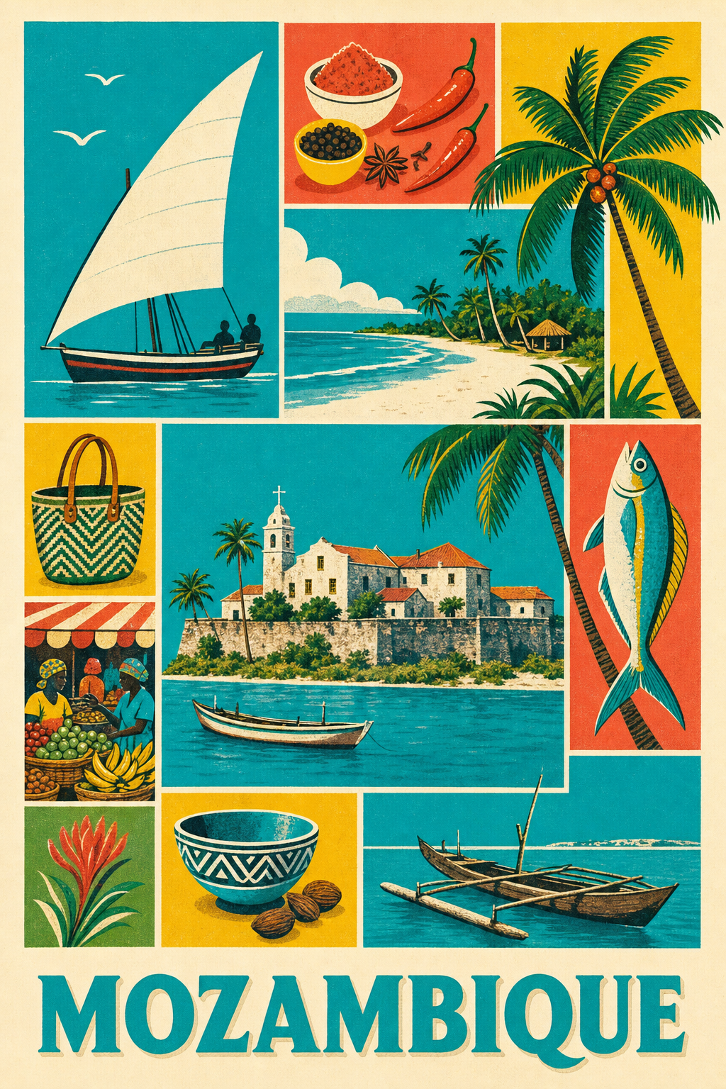 Poster du Mozambique