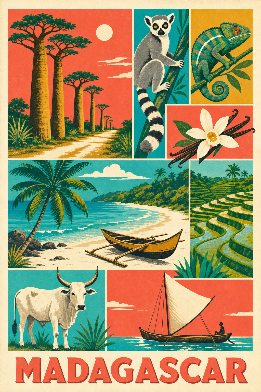 Poster de Madagascar