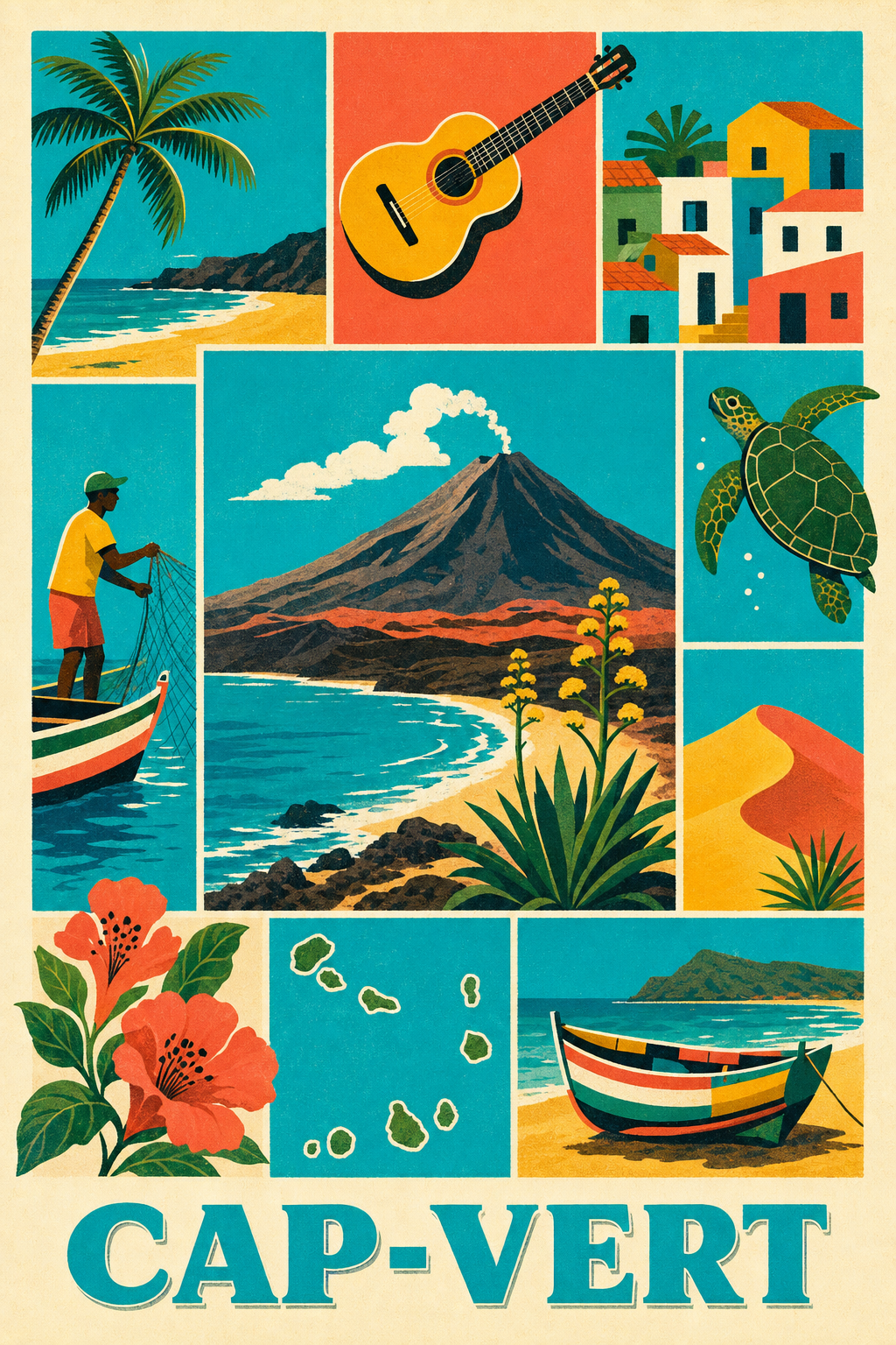 Poster du Cap-Vert