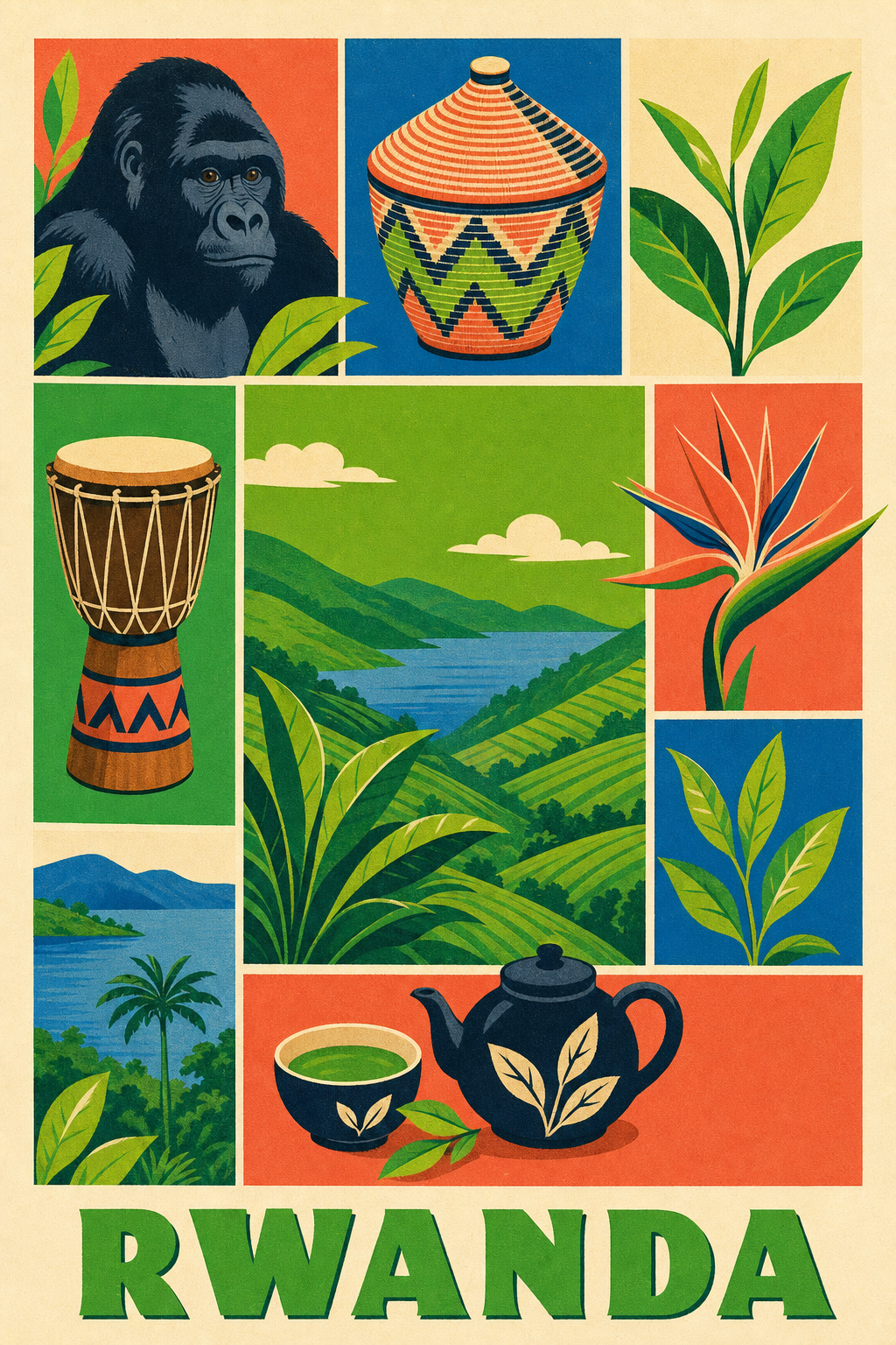 Poster du Rwanda