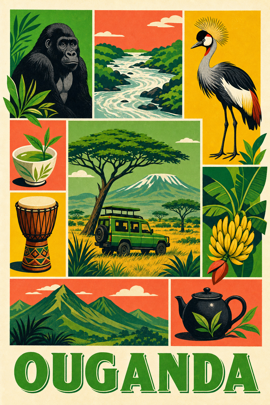 Poster de l'Ouganda