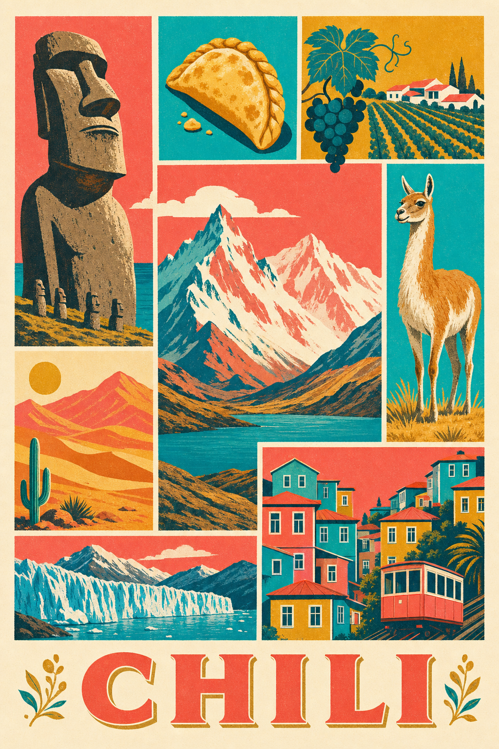 Poster du Chili