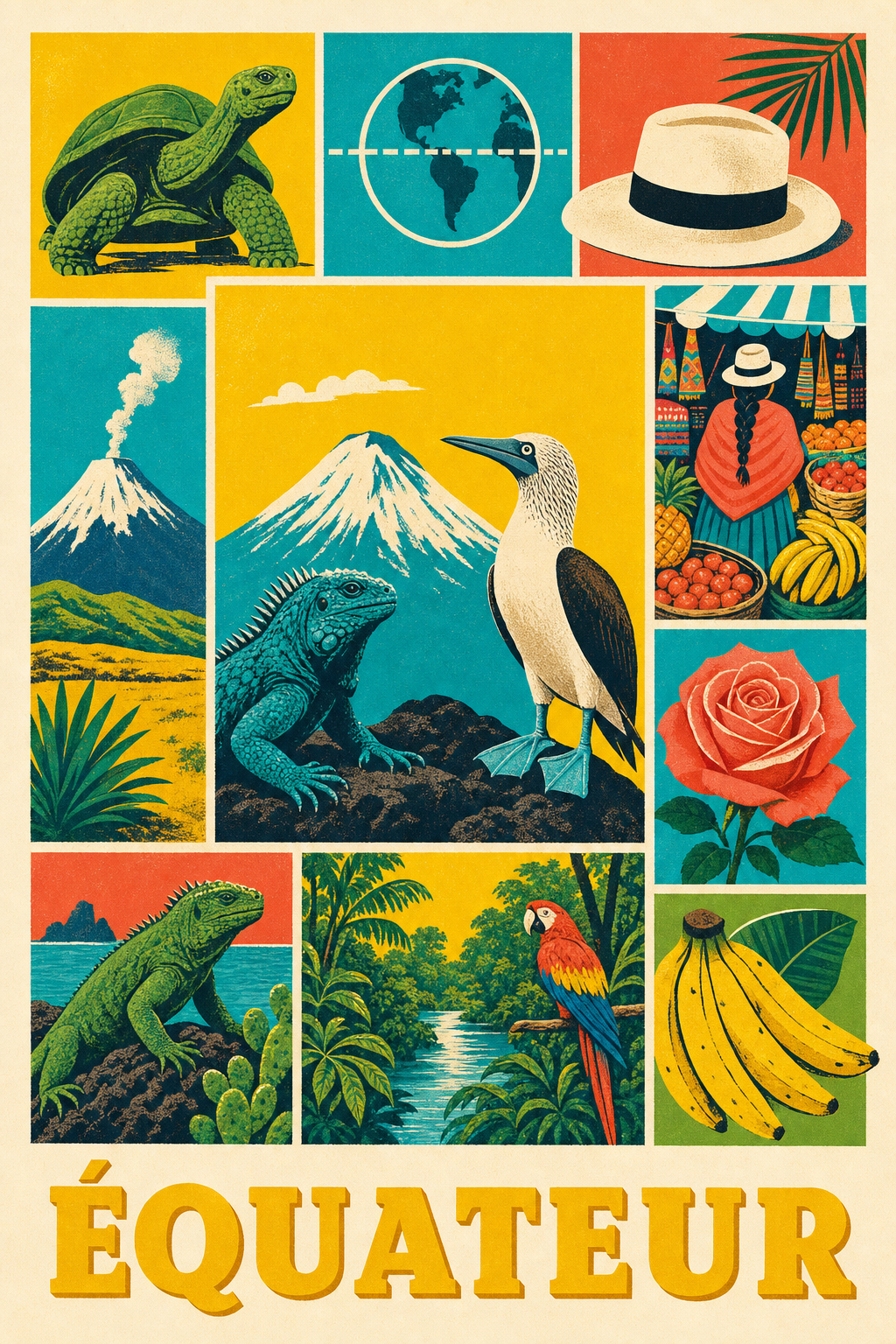 Poster de l'Équateur