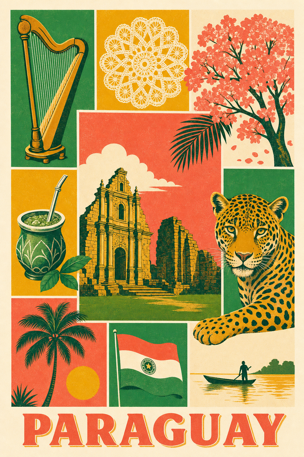 Poster du Paraguay