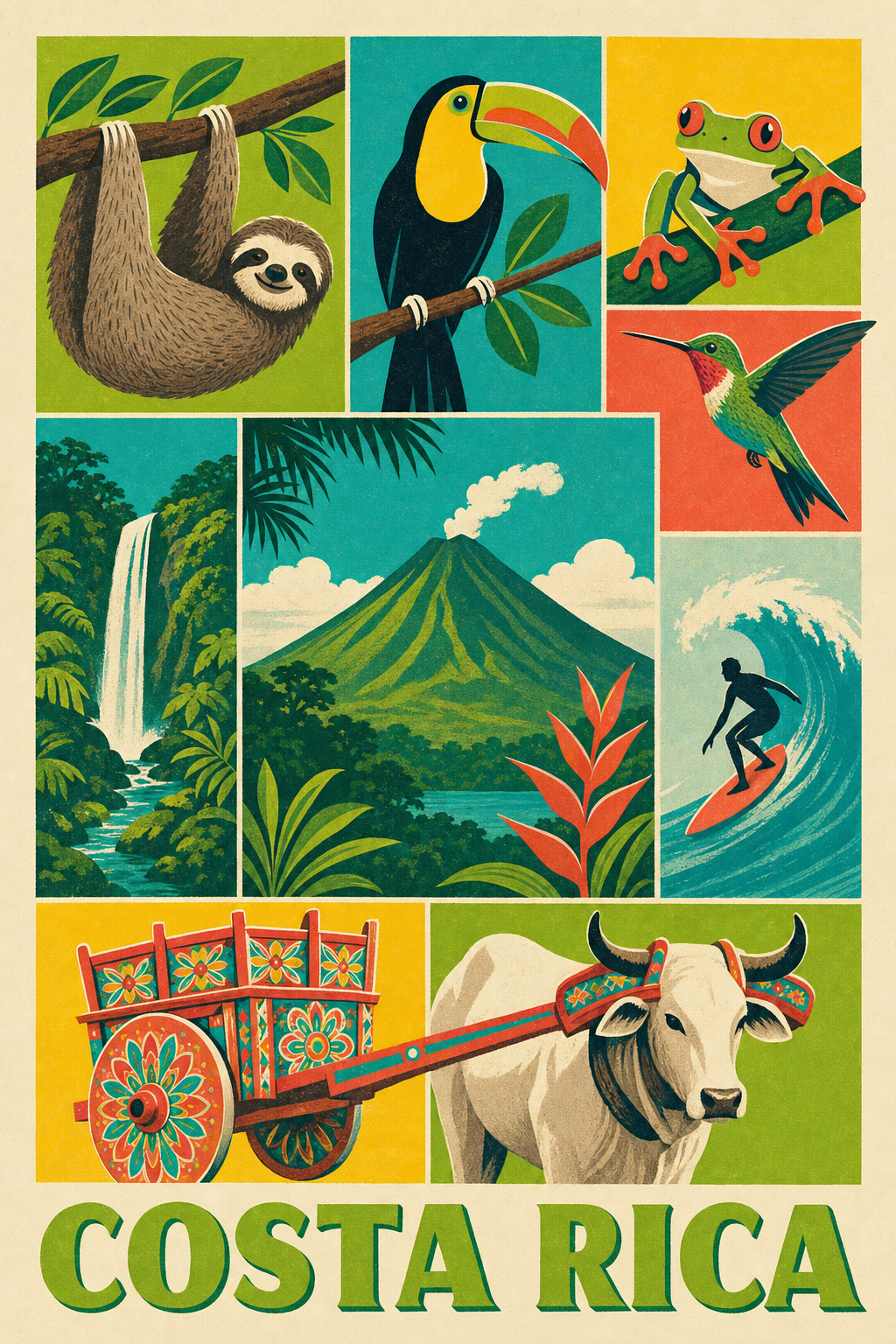 Poster du Costa Rica
