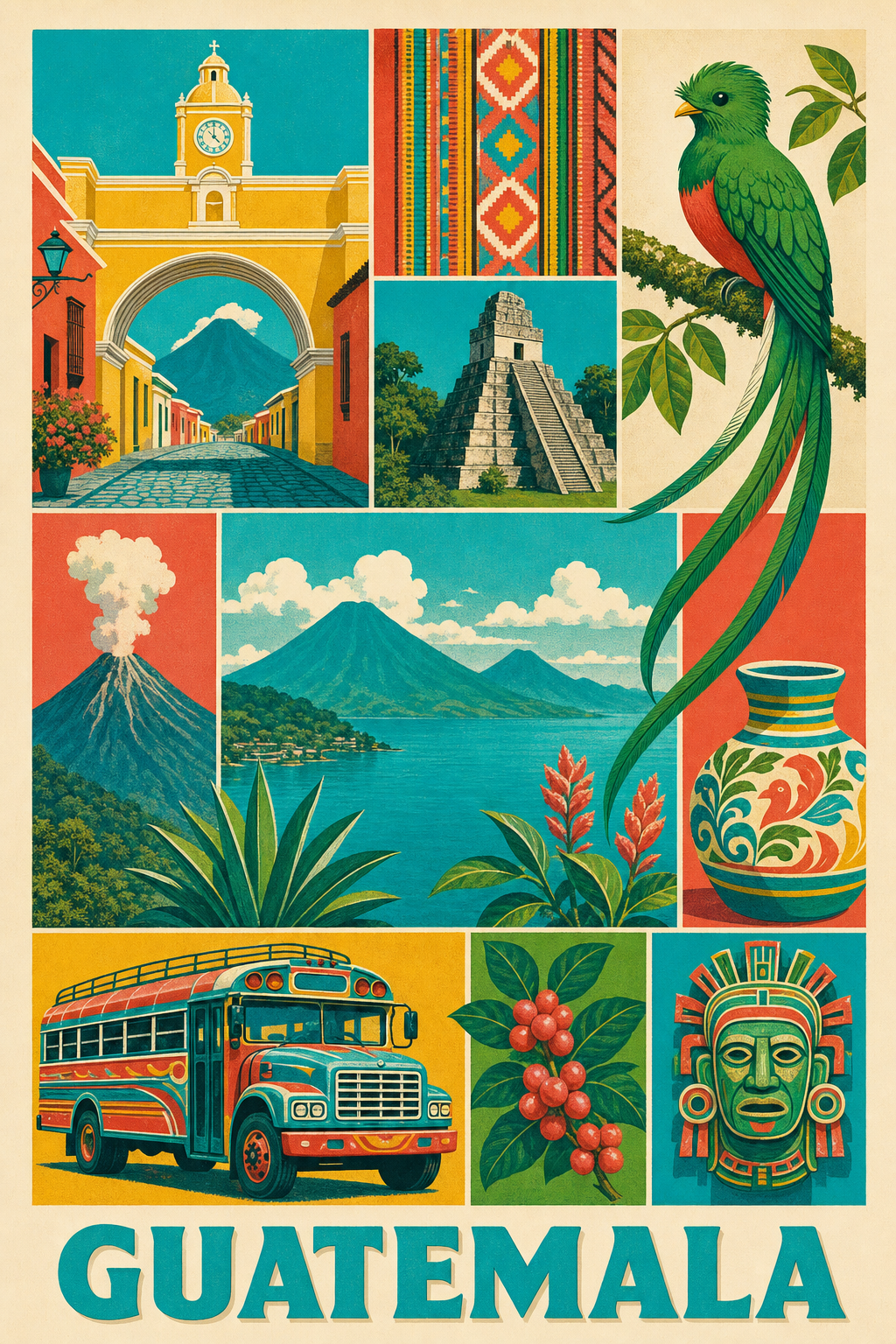 Poster du Guatemala