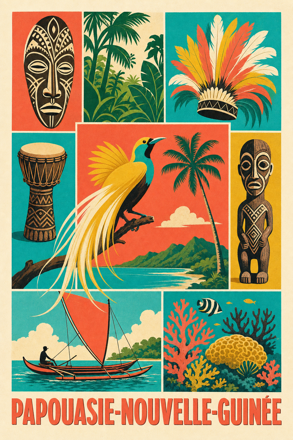 Poster de la Papouasie-Nouvelle-Guinée