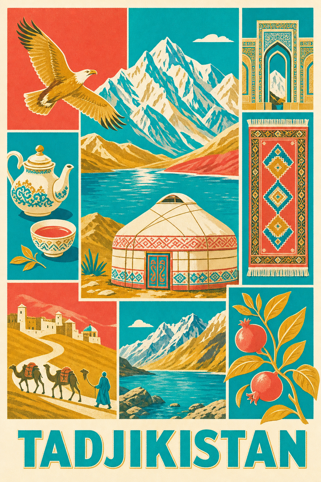 Poster du Tadjikistan