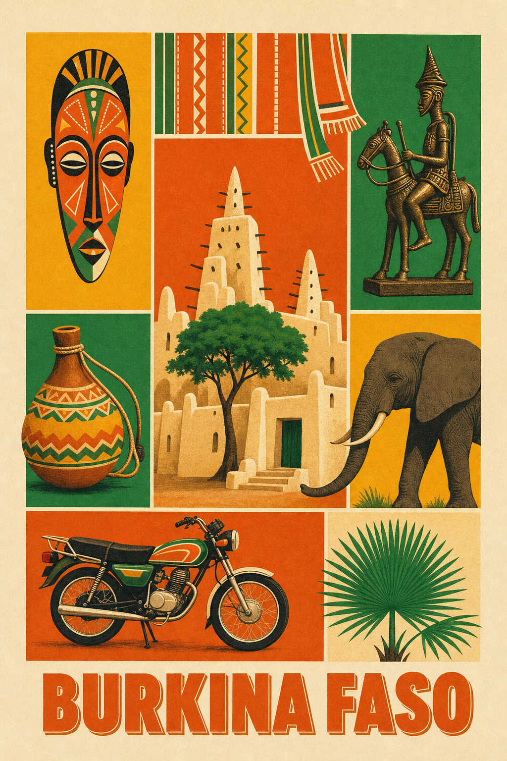 Poster du Burkina Faso