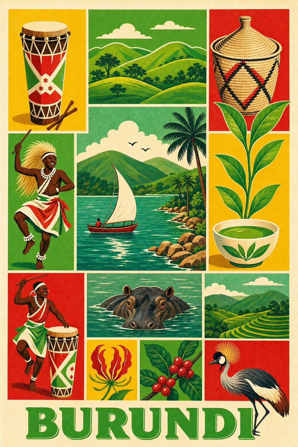 Poster du Burundi