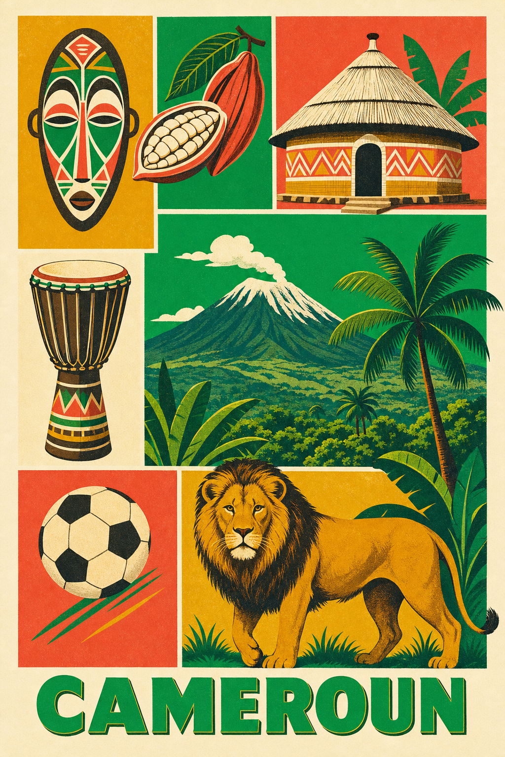 Poster du Cameroun