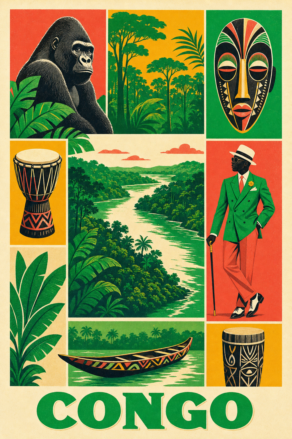 Poster du Congo