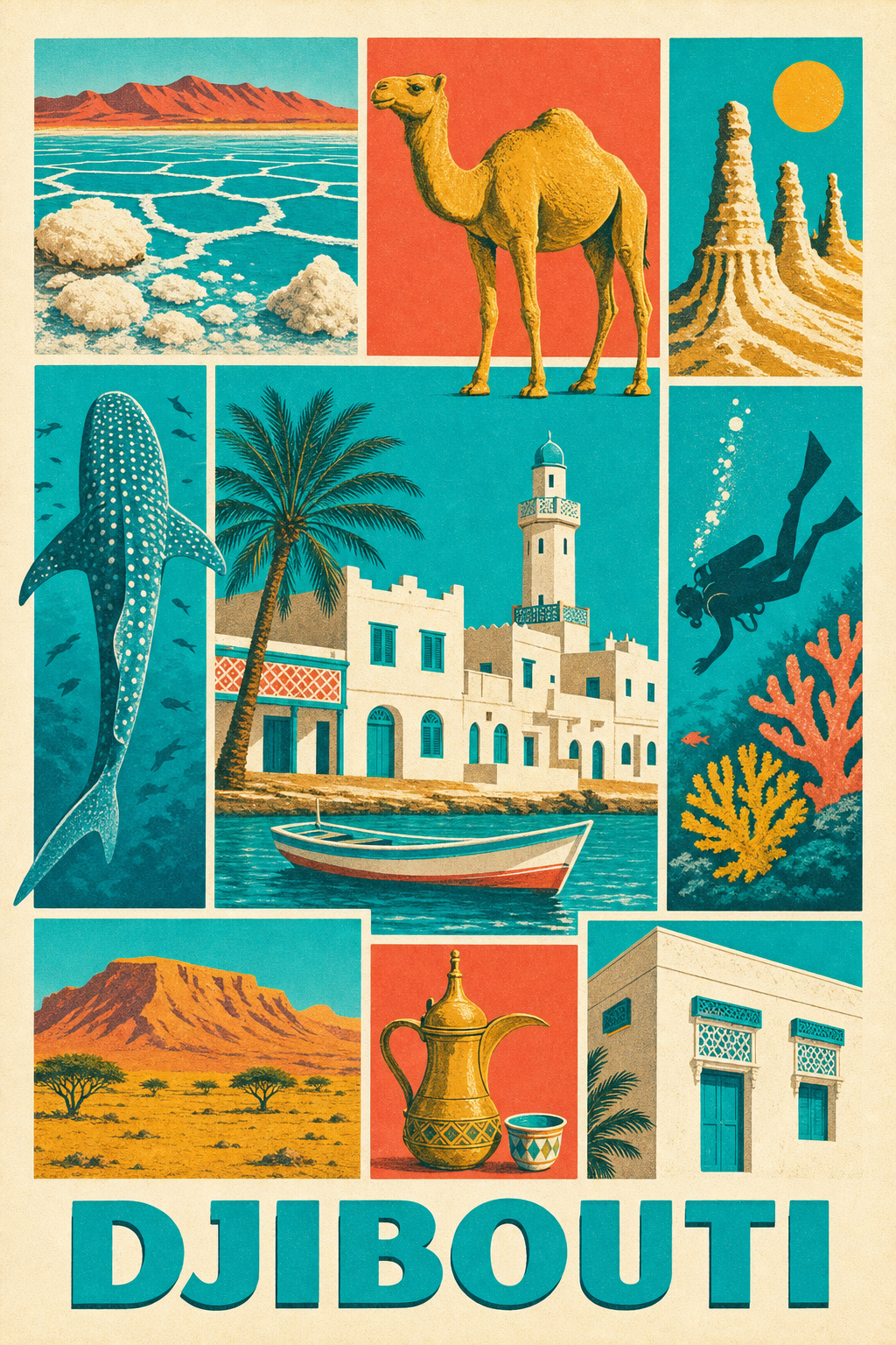 Poster de Djibouti